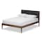 Baxton Studio Ember Dark Grey and Brown Finish Wood Queen Size Platform Bed 135-7388 - alternate 7